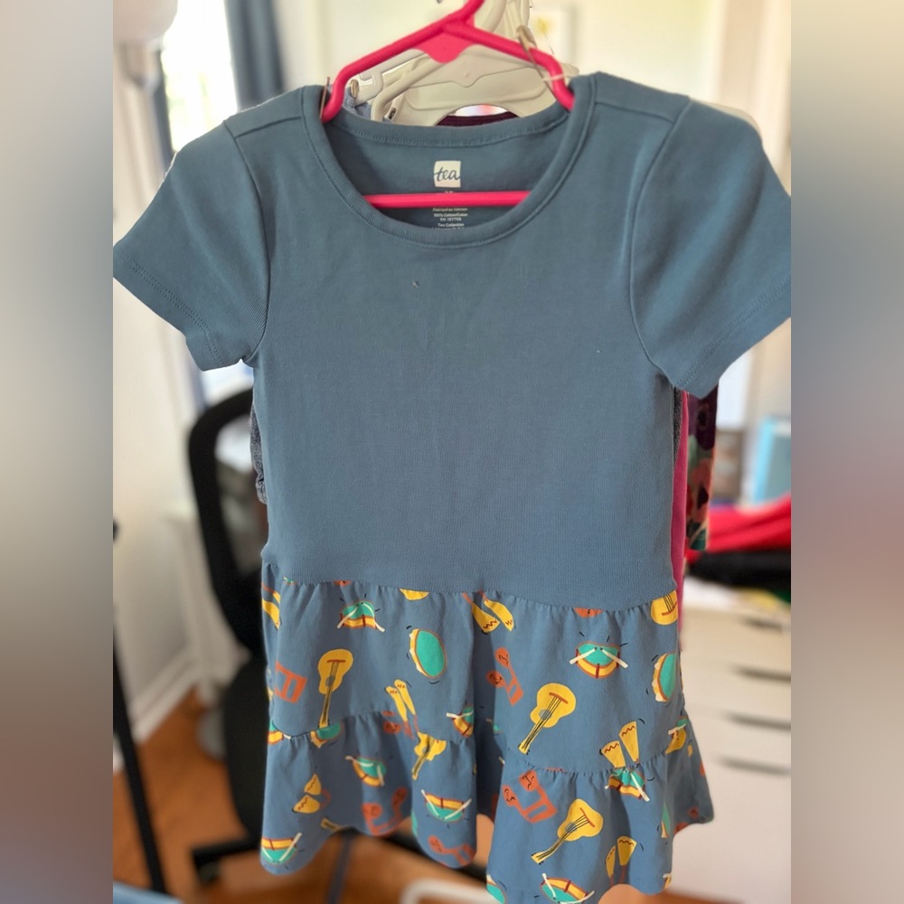 Tea Collection drop hem dress